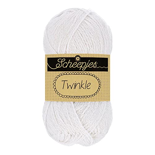 Scheepjes 1701-901_2 Twinkle Garn, Baumwolle Polyestermischung, 10x50g, 10 Count von Scheepjes