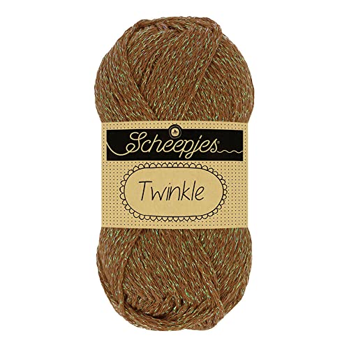 Scheepjes 1701-916_2 Twinkle Garn, Baumwolle Polyester-Mischung, 10x50g, 10 Count von Scheepjes