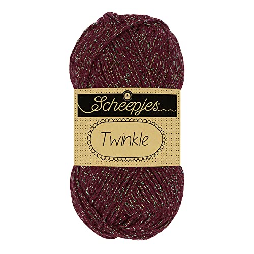 Scheepjes 1701-932_2 Twinkle Garn, Baumwolle Polyester-Mischung, 10x50g, 10 Count von Scheepjes