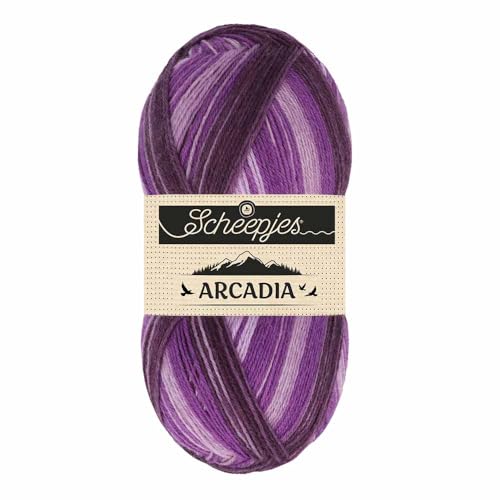 Scheepjes - Scheepjes Arcadia 901 Erica -Beständig Socke Garn - 1x100g von Scheepjes