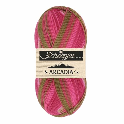 Scheepjes - Scheepjes Arcadia 904 Sakura -Beständig Socke Garn - 1x100g von Scheepjes