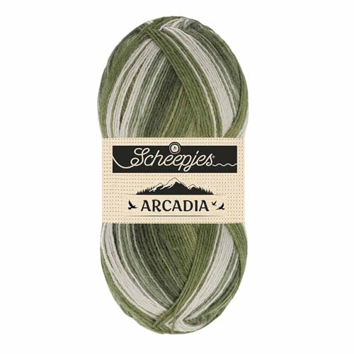 Scheepjes - Scheepjes Arcadia 905 Rainforest -Beständig Socke Garn - 1x100g von Scheepjes