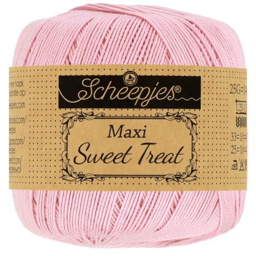 Scheepjes - Scheepjes Maxi Sweet Treat 246 Eisig Rosa Garn - 1x25g von Scheepjes