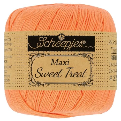 Scheepjes - Scheepjes Maxi Sweet Treat 386 Pfirsich Garn - 1x25g von Scheepjes