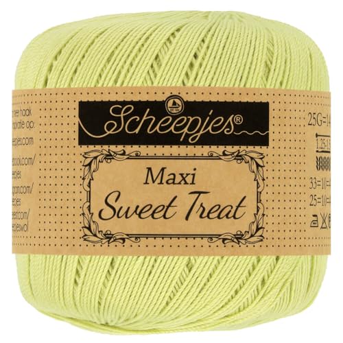 Scheepjes - Scheepjes Maxi Sweet Treat 392 Kalk Saft Garn - 1x25g von Scheepjes