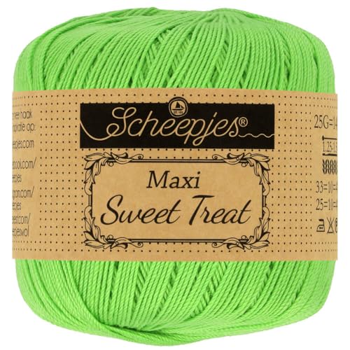 Scheepjes - Scheepjes Maxi Sweet Treat 513 Frühling Grün Garn - 1x25g von Scheepjes