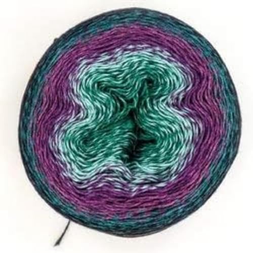 Scheepjes Woolly Whirl 1000m - 472 Sugar Sizzle, Grünes und Lila Garn für Strick- und Häkelprojekte Scheepjes Woolly Whirl 1000m - 472 Sugar Sizzle, Grünes und Lila Garn für Strick- und Häkelprojekte von Scheepjes