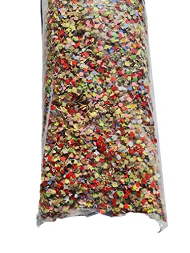 10 kg Konfetti - Party Karneval Silvester Fasching Konfettibeutel 10 x 1 kg von Scherzwelt.de Kostüme und mehr