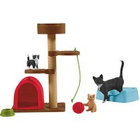 Schleich® Farm World 42501 Spielspaß für niedliche Katzen Spielfiguren-Set von Schleich®