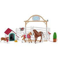 Schleich® Horse Club 42458 Hannahs Gastpferde mit Hündin Ruby Spielfigur von Schleich®