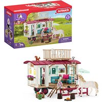 Schleich® Horse Club 42593 Wohnwagen für geheime Club-Treffen Spielfiguren-Set von Schleich®