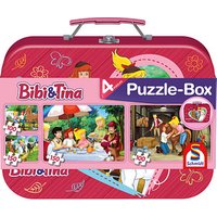 Schmidt Bibi & Tina Puzzle, 2 x 100 und 2 x 150 Teile von Schmidt