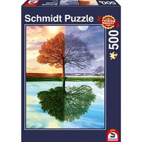 Schmidt Der Jahreszeiten-Baum Puzzle, 500 Teile von Schmidt