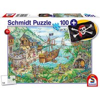 Schmidt In der Piratenbucht Puzzle, 100 Teile von Schmidt