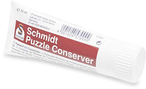 Schmidt Spiele Tube, Puzzleconserver, Puzzlezubehör, 70 ml, 57999 von Schmidt