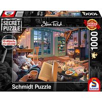 Schmidt Steve Read Secret Puzzle Im Ferienhaus Puzzle, 1000 Teile von Schmidt