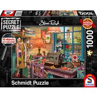 Schmidt Steve Read - Secret Puzzle Im Nähzimmer Puzzle, 1000 Teile von Schmidt