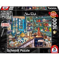 Schmidt Steve Read - Secret Puzzle Künstler-Atelier Puzzle, 1000 Teile von Schmidt