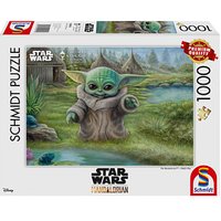 Schmidt Thomas Kinkade - Star Wars The Mandalorian - Grogu Das Kind Puzzle, 1000 Teile von Schmidt