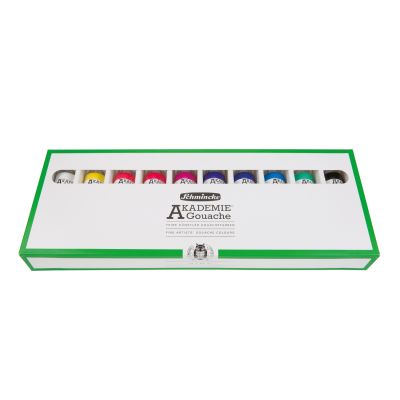 Akademie Gouache Kartonset 10x60ml von Schmincke