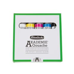 Akademie Gouache Kartonset 5x20ml von Schmincke