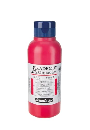 Schmincke – AKADEMIE® Gouache - feine Künstler-Gouache, Signalrot - 250 ml von Schmincke