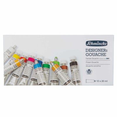 Designers Gouache 12x 20ml von Schmincke