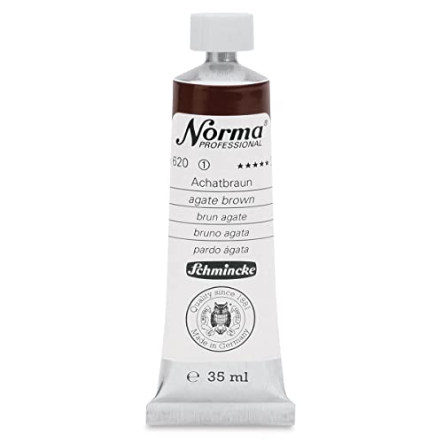 Schmincke – Norma® Professional - feinste Künstler-Ölfarben, Achatbraun - 35 ml von Schmincke