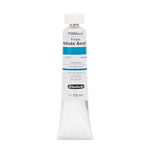 Schmincke – PRIMAcryl® - feinste Künstler-Acrylfarben, Coelinblau - 120 ml von Schmincke