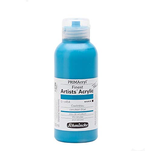 Schmincke – PRIMAcryl® - feinste Künstler-Acrylfarben, Coelinblau - 250 ml von Schmincke