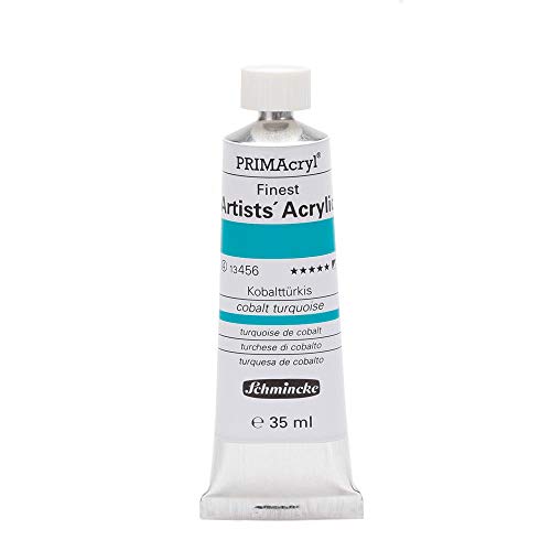 Schmincke – PRIMAcryl® - feinste Künstler-Acrylfarben, Kobalttürkis - 35 ml von Schmincke