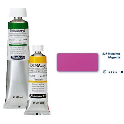 Schmincke – PRIMAcryl® - feinste Künstler-Acrylfarben, Magenta - 35 ml von Schmincke