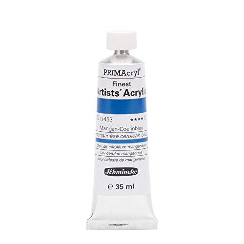 Schmincke – PRIMAcryl® - feinste Künstler-Acrylfarben, Mangan-Coelinblau - 35 ml von Schmincke