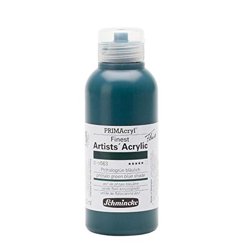 Schmincke – PRIMAcryl® - feinste Künstler-Acrylfarben, Phthalogrün bläulich - 250 ml von Schmincke