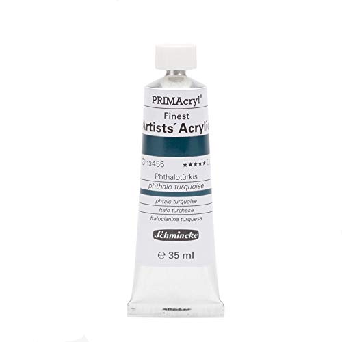 Schmincke – PRIMAcryl® - feinste Künstler-Acrylfarben, Phthalotürkis - 35 ml von Schmincke