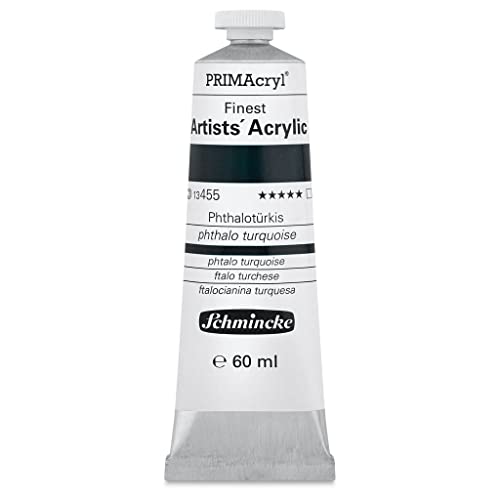 Schmincke – PRIMAcryl® - feinste Künstler-Acrylfarben, Phthalotürkis - 60 ml von Schmincke