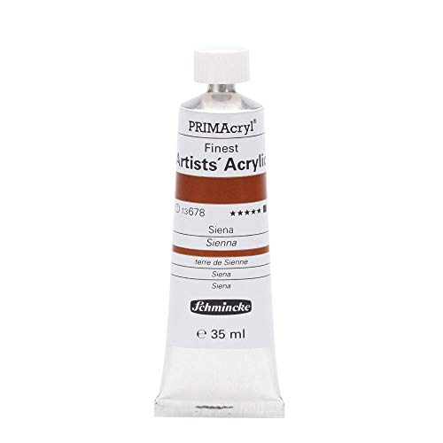 Schmincke – PRIMAcryl® - feinste Künstler-Acrylfarben, Siena - 35 ml von Schmincke