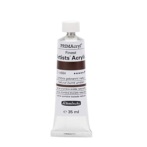 Schmincke – PRIMAcryl® - feinste Künstler-Acrylfarben, Umbra gebrannt natur - 35 ml von Schmincke