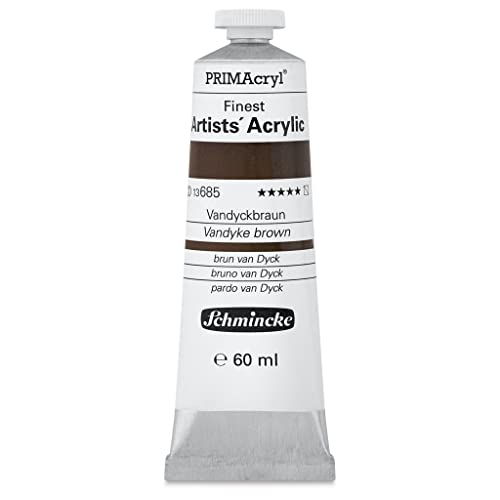 Schmincke – PRIMAcryl® - feinste Künstler-Acrylfarben, Vandyckbraun - 60 ml von Schmincke