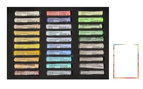 Schmincke Soft Pastel,Schmincke feinste Extra weiche Künstler Pastellkreide, Selection LANDSCHAFT, 30-Farben.(Made in Germany) von Schmincke