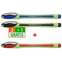 2 + 1 GRATIS: Schneider Xpress Fineliner farbsortiert 0,8 mm, 2 St. + GRATIS 1 Fineliner Xpress rot von Schneider