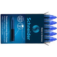 Schneider One Change Tintenrollerminen blau 0,6 mm 5 St. von Schneider