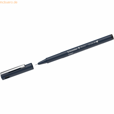 6 x Schneider Fineliner Pictus 0,1mm schwarz von Schneider