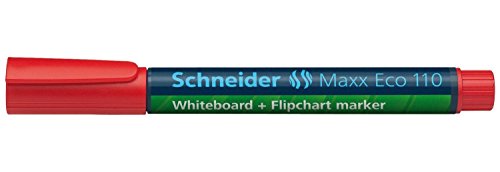 Board-Marker Maxx Eco 110, rot, 1-3 mm, nachfüllbar, 3er-Pack von Schneider