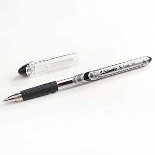 Schneider® Slider Basic XB Kugelschreiber, Schwarz, 2 Stück von Schneider