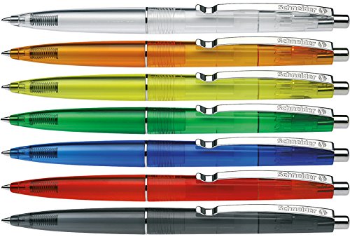 Schneider 132000 K20 Icy Colours Kugelschreiber (Schreibfarbe: blau, Mittel, dokumentenecht) 20er Pack, sortiert von Schneider