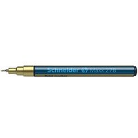 Schneider Maxx 278 Lackmarker gold 0,8 mm, 1 St. von Schneider