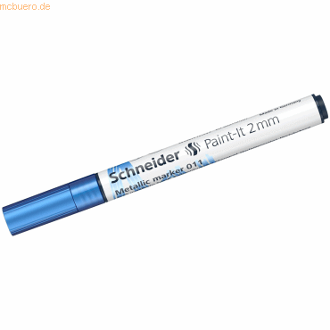 Schneider Metallicmarker Paint-It 011 2mm blue metallic von Schneider