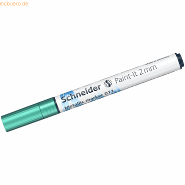 Schneider Metallicmarker Paint-It 011 2mm green metallic von Schneider