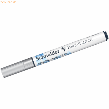 Schneider Metallicmarker Paint-It 011 2mm silver metallic von Schneider